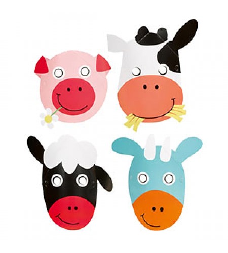 MÁSCARAS  ANIMAIS DA QUINTA